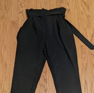 Size XL Long SheIn paper bag slacks